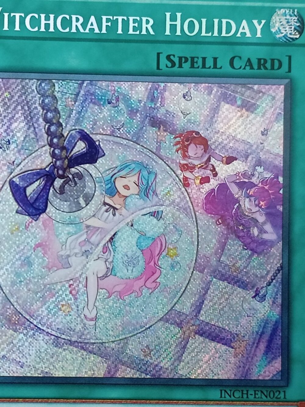 Witchcrafter Holiday (SE) 1st Ed. YuGiOh The Infinity Chasers #INCH-EN021 NM